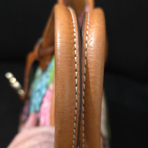 Dooney & Bourke Hydrangea Monogram Tote Bag - Picture 4 of 10